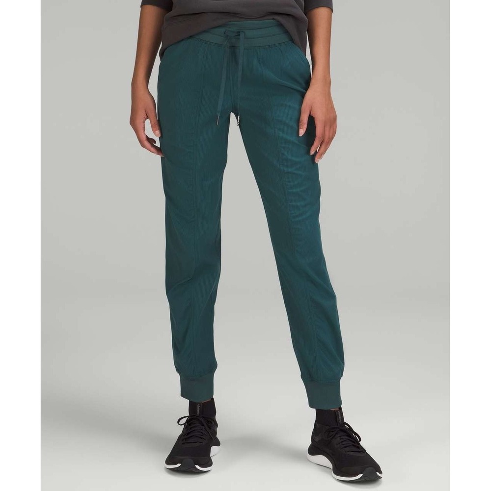 Lululemon Dance Studio Mid-Rise Jogger Full Length Green Jasper Size 6 NEW